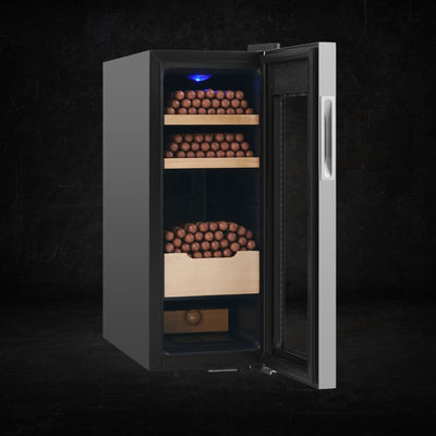 Small Electric Humidor Cabinet For 200 Cigars - BW-35S