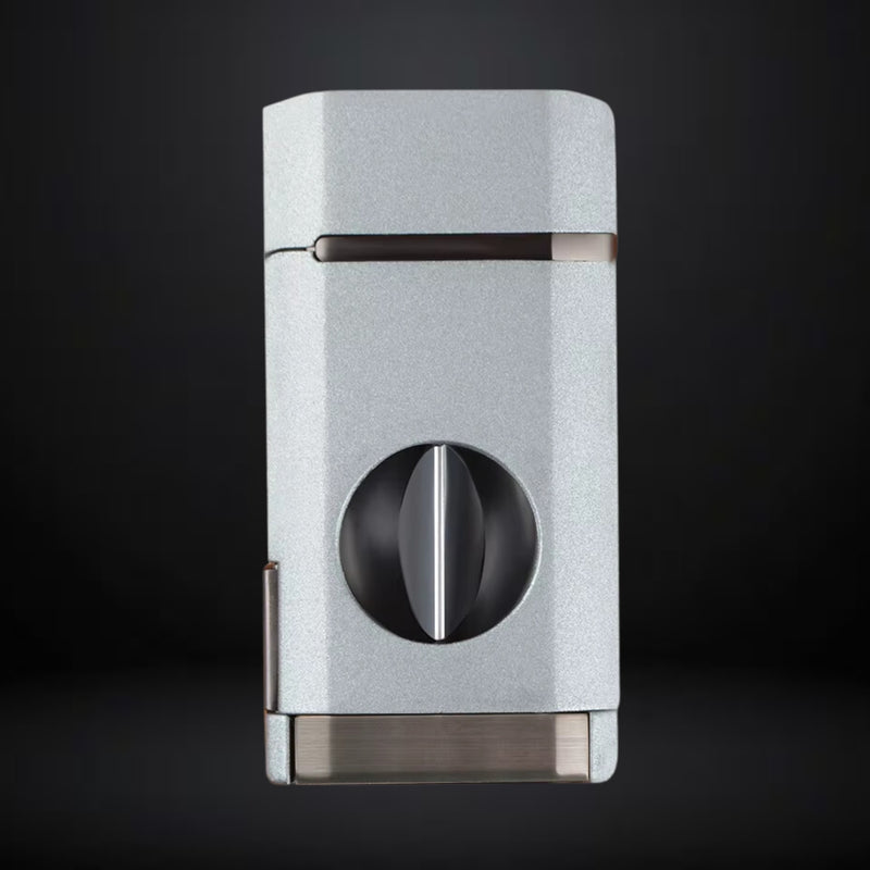 Cigarol Cigar Lighter with Cigar Cutter – Gray