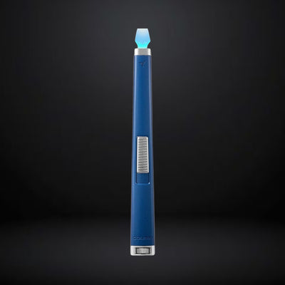 Colibri Aura Flat Flame Lighter – Blue