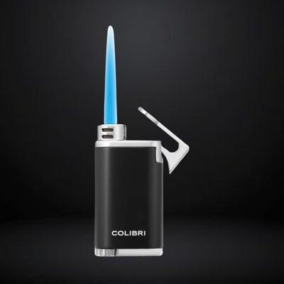 Colibri Belmont Single Jet Flame Cigar Lighter – Chrome