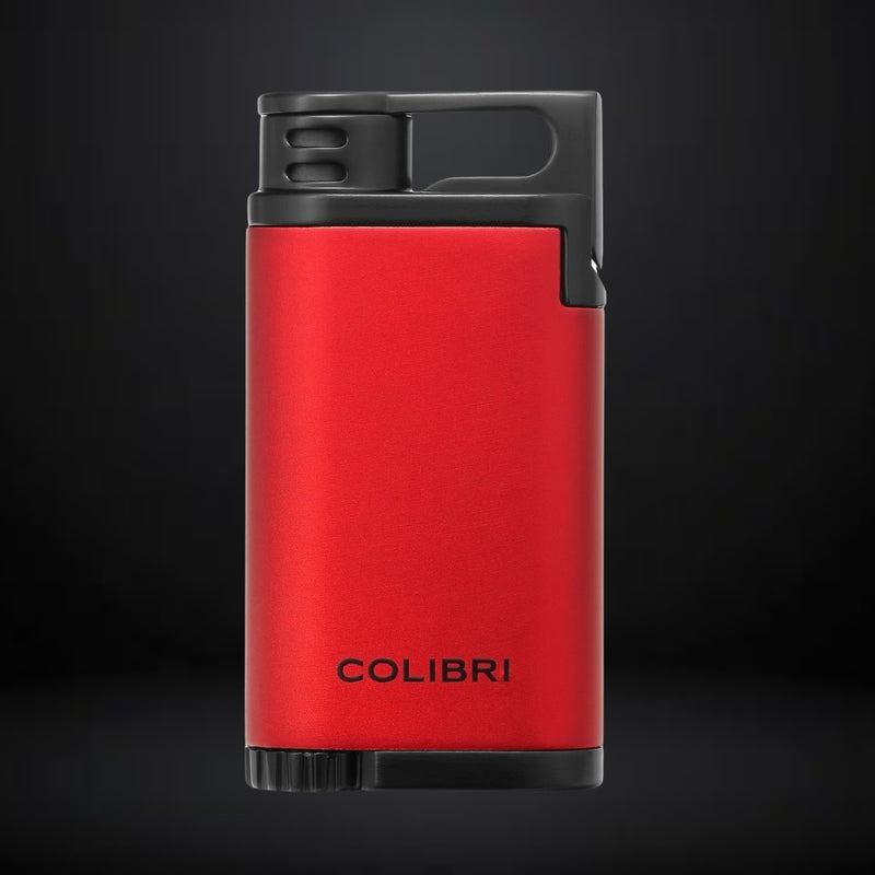 Colibri Belmont Single Jet Flame Cigar Lighter – Red