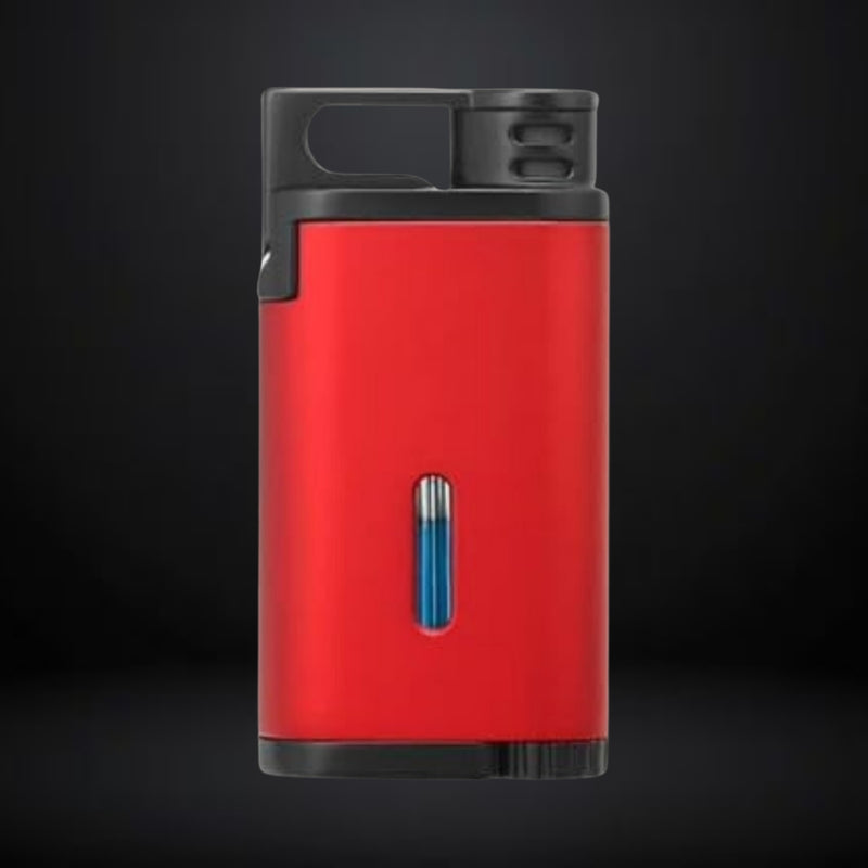 Colibri Belmont Single Jet Flame Cigar Lighter – Red