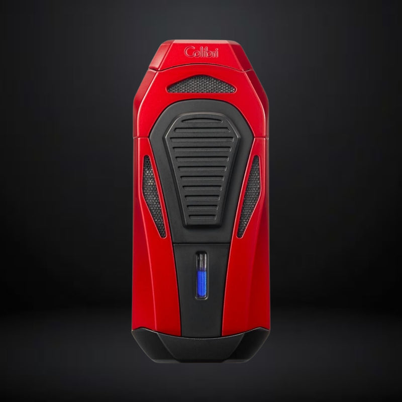 Colibri Boss Triple Jet Flame Lighter – Red