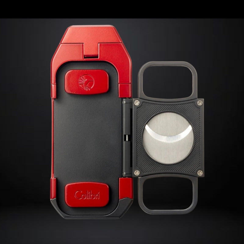 Colibri Boss Triple Jet Flame Lighter – Red