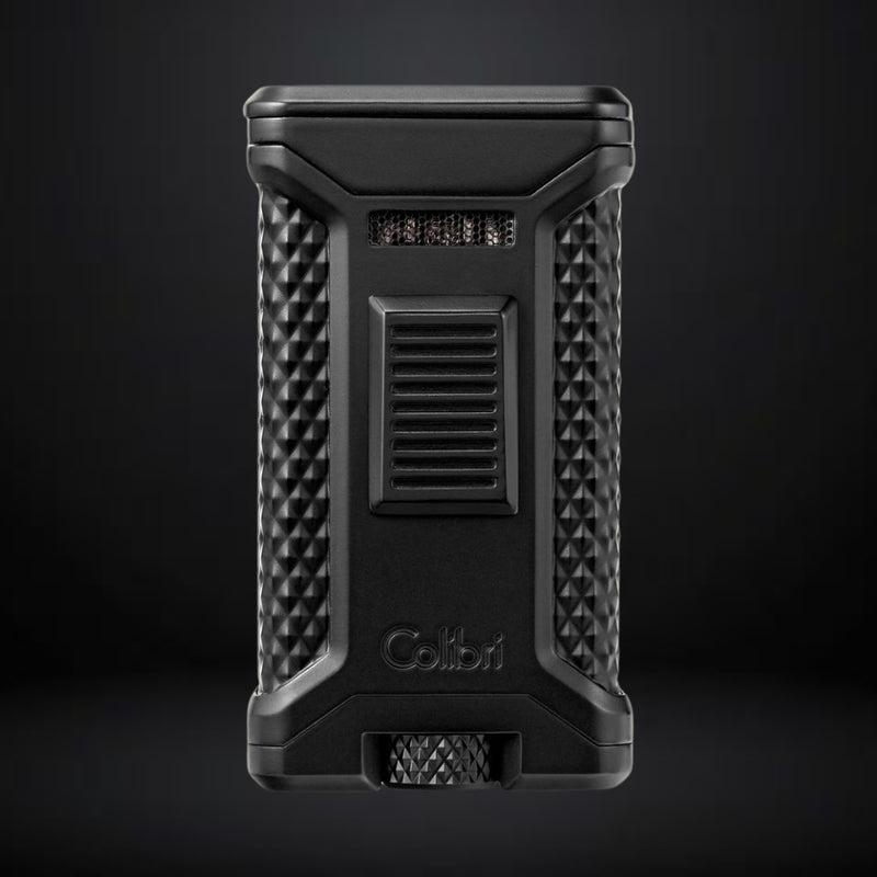 Colibri Cigar Lighter Ascari Triple Jet – Black