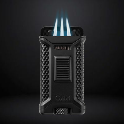 Colibri Cigar Lighter Ascari Triple Jet – Black