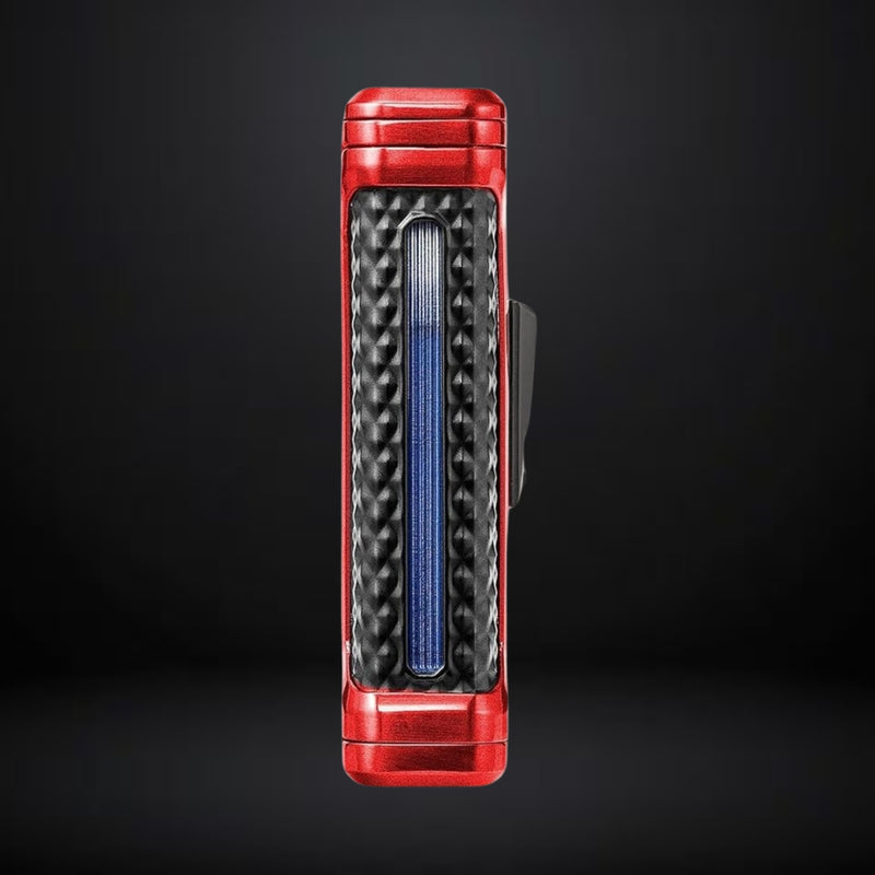 Colibri Cigar Lighter Ascari Triple Jet – Red