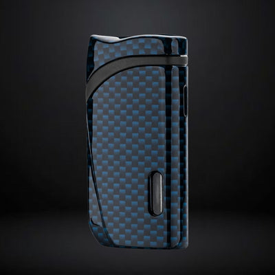 Colibri Cigar Lighter Falcon – Carbon Fiber Blue