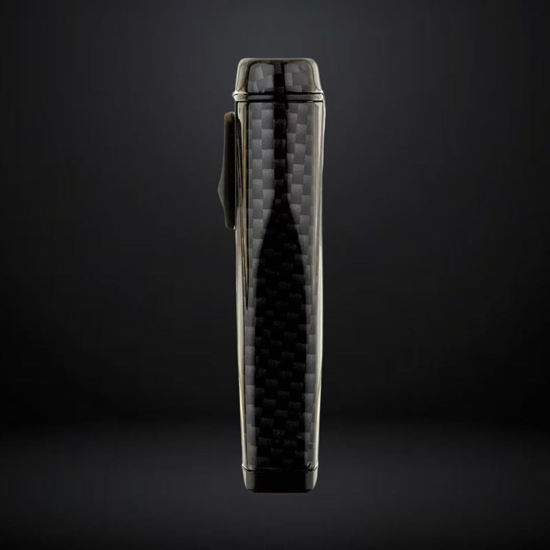 Colibri Cigar Lighter Monaco Triple Jet – Carbon Fibre Black