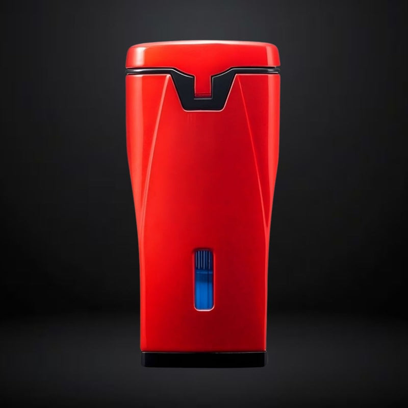 Colibri Cigar Lighter Monaco Triple Jet – Red