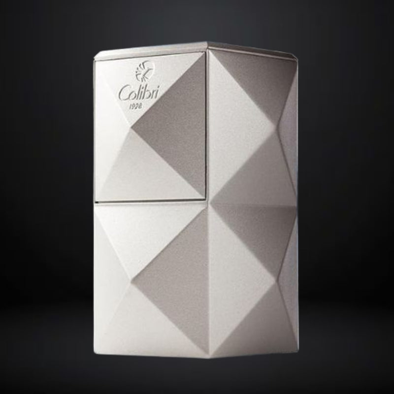 Colibri Cigar Table Lighter Quasar – Silver