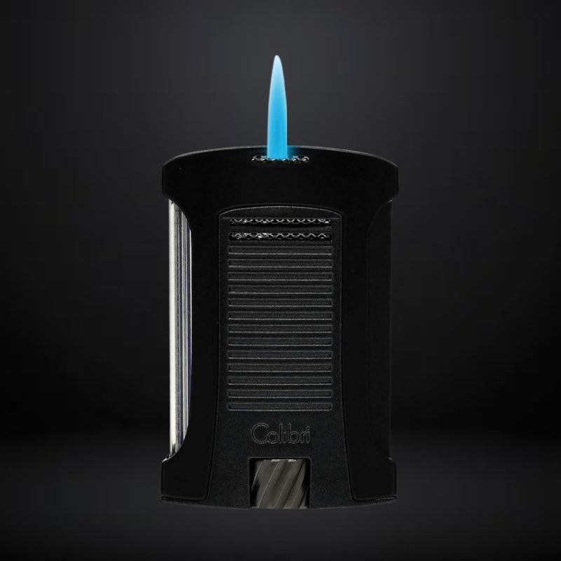 Colibri Daytona Single Jet Flame Cigar Lighter – Black Matte