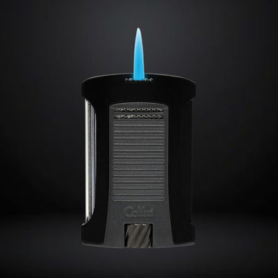 Colibri Daytona Single Jet Flame Cigar Lighter – Charcoal