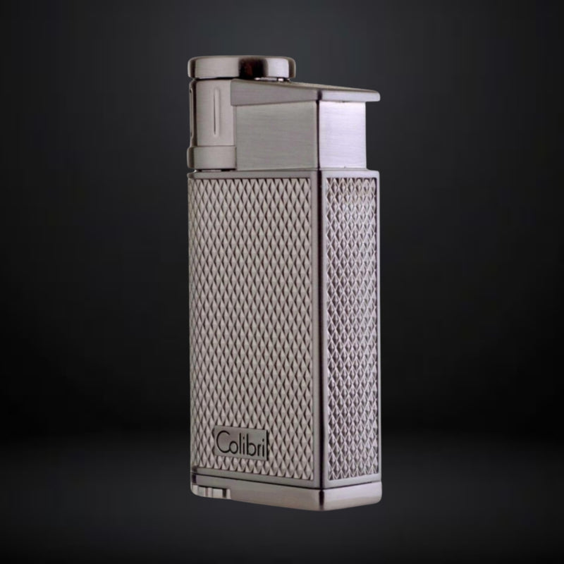 Colibri EVO Angled Single Jet Flame Cigar Lighter – Gunmetal