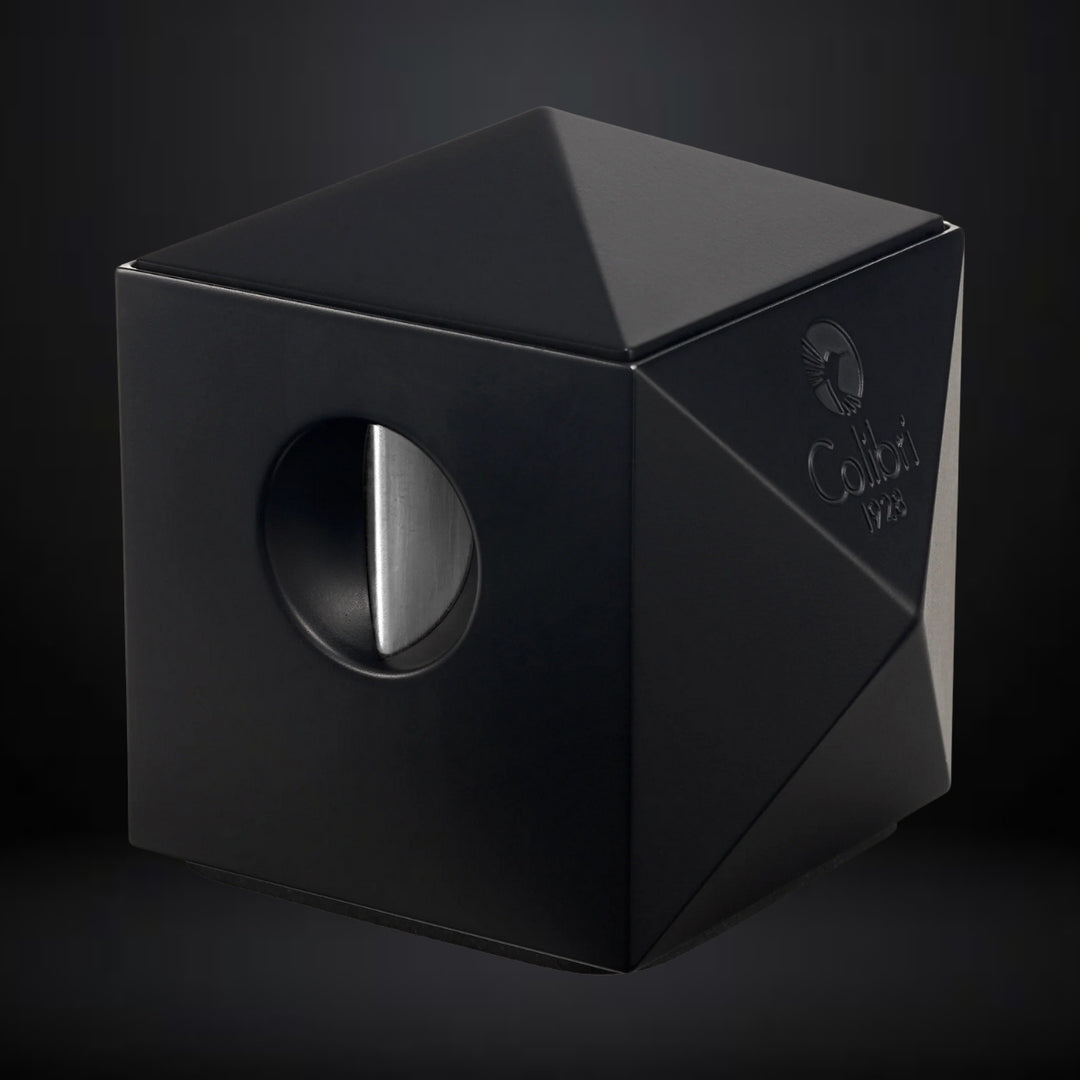 Colibri Quasar Premium 2 in 1 Desk Cigar Cutter – Black