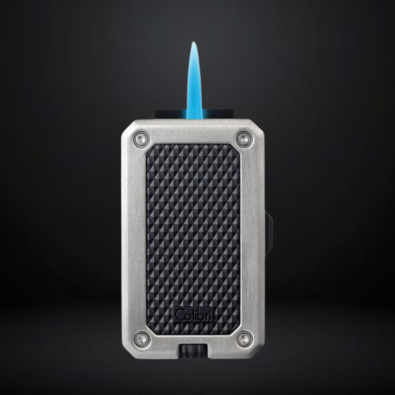 Colibri Rally Single Jet Flame Cigar Lighter – Chrome