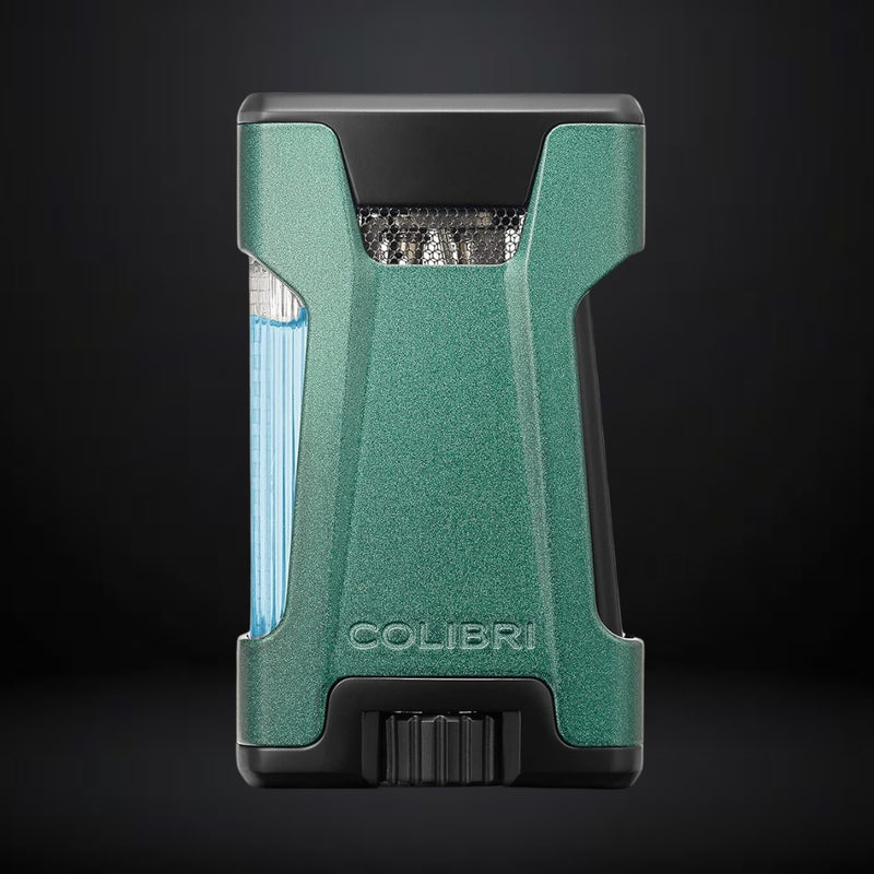 Colibri Rebel Double Jet Flame Cigar Lighter – Green