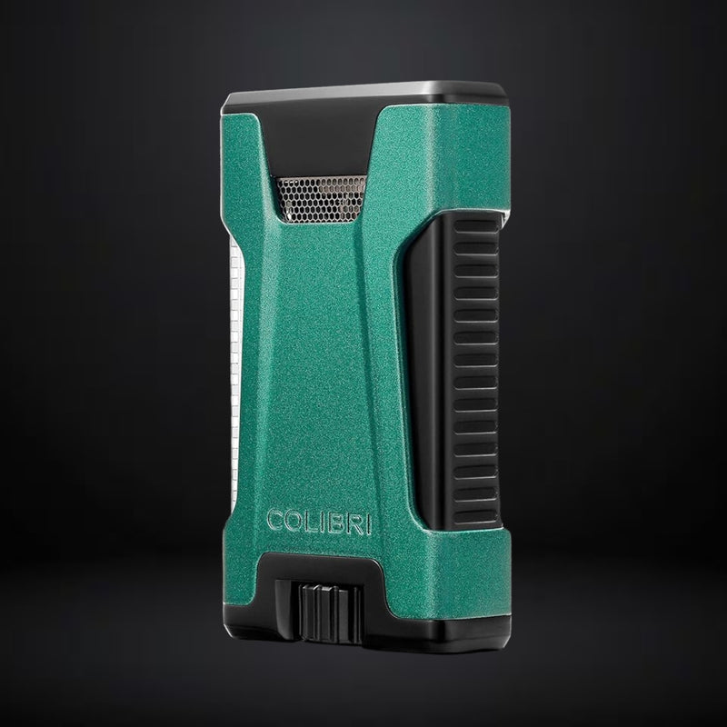 Colibri Rebel Double Jet Flame Cigar Lighter – Green