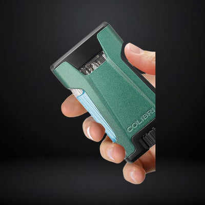 Colibri Rebel Double Jet Flame Cigar Lighter – Green