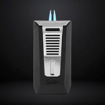 Colibri Slide Double Jet Flame Lighter – Chrome