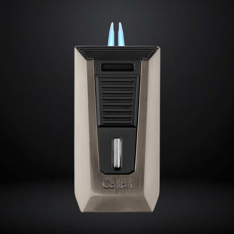 Colibri Slide Double Jet Flame Lighter – Gunmetal