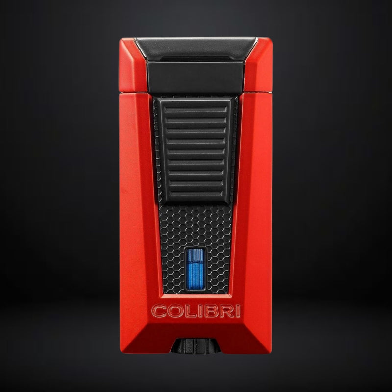 Colibri Stealth Triple Jet Flame Lighter – Red