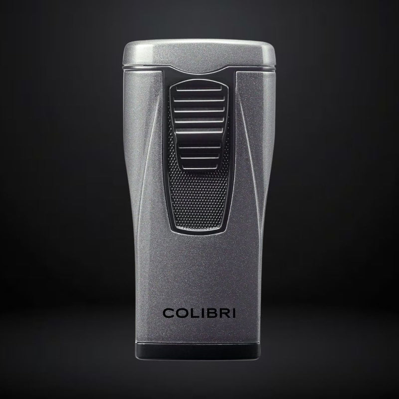 Colibri Cigar Lighter Monaco Triple Jet – Charcoal