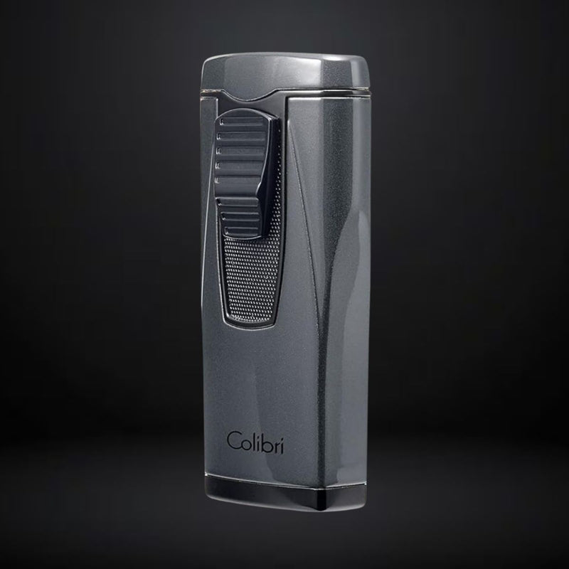 Colibri Cigar Lighter Monaco Triple Jet – Charcoal