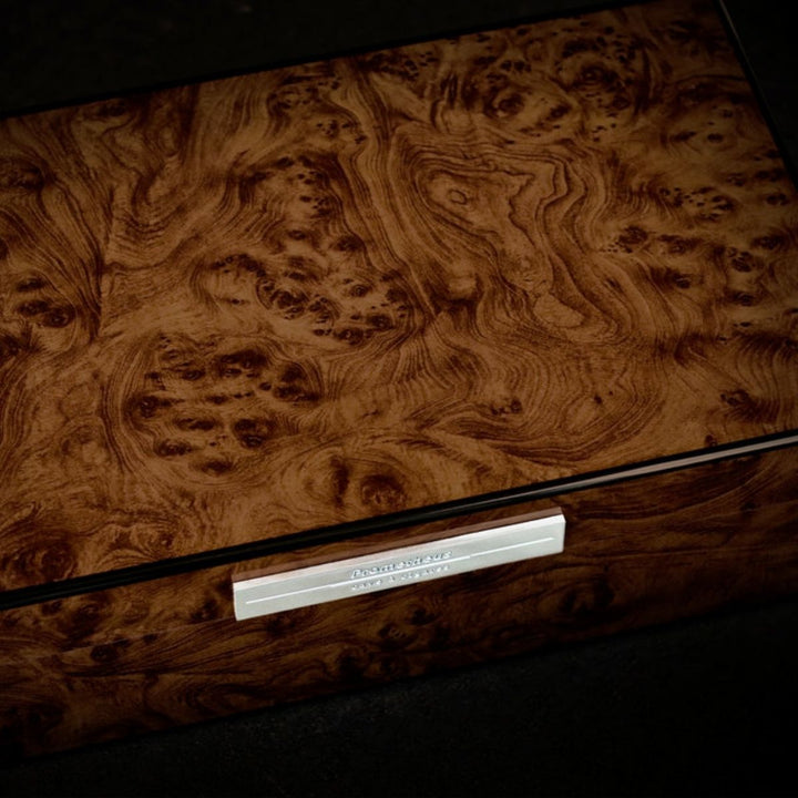 Prometheus Walnut Cigar Humidor For 150 Cigar