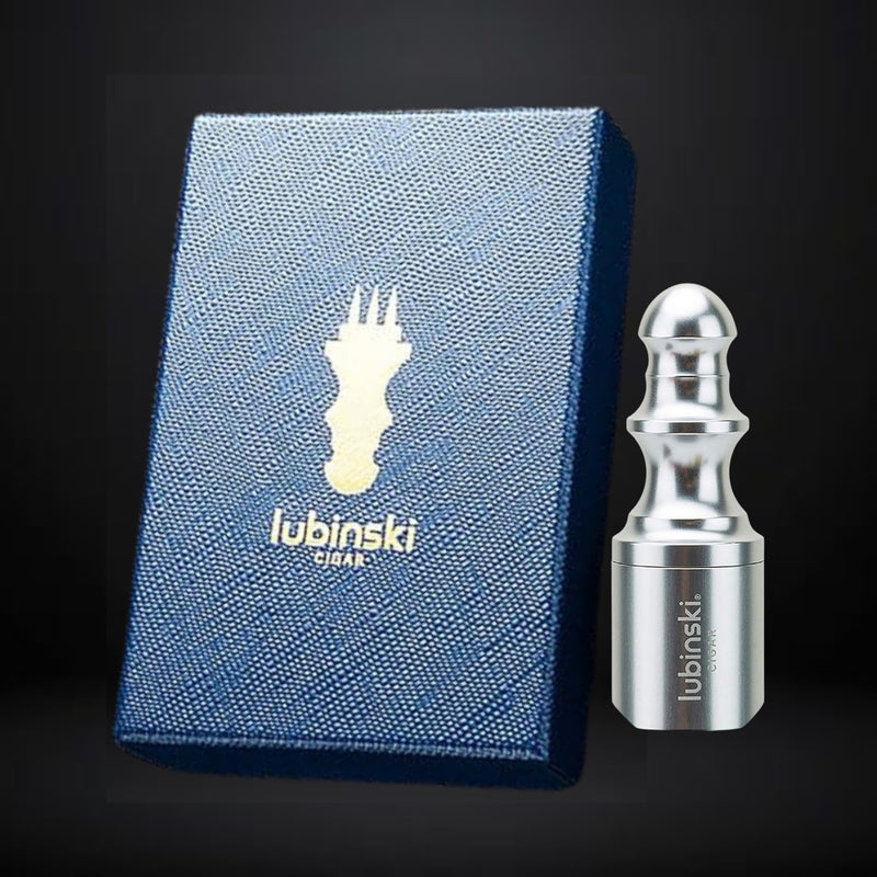 Lubinski Cigar Pin Opener and Holder – Silver