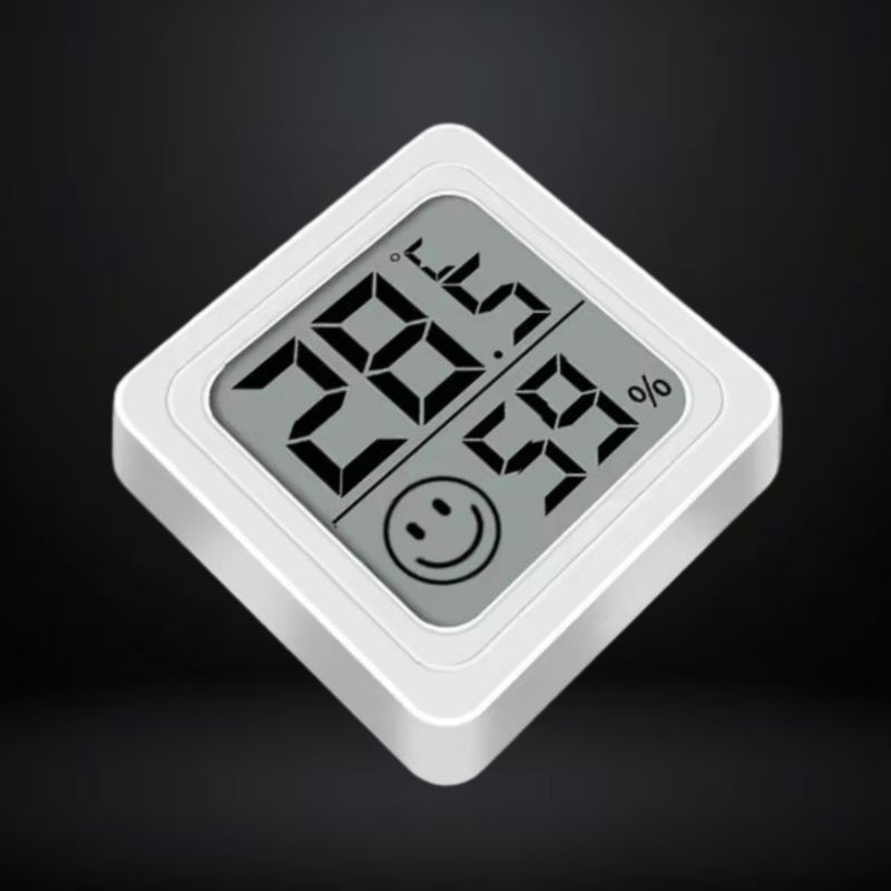 Mini Digital Hygrometer Thermometer – White