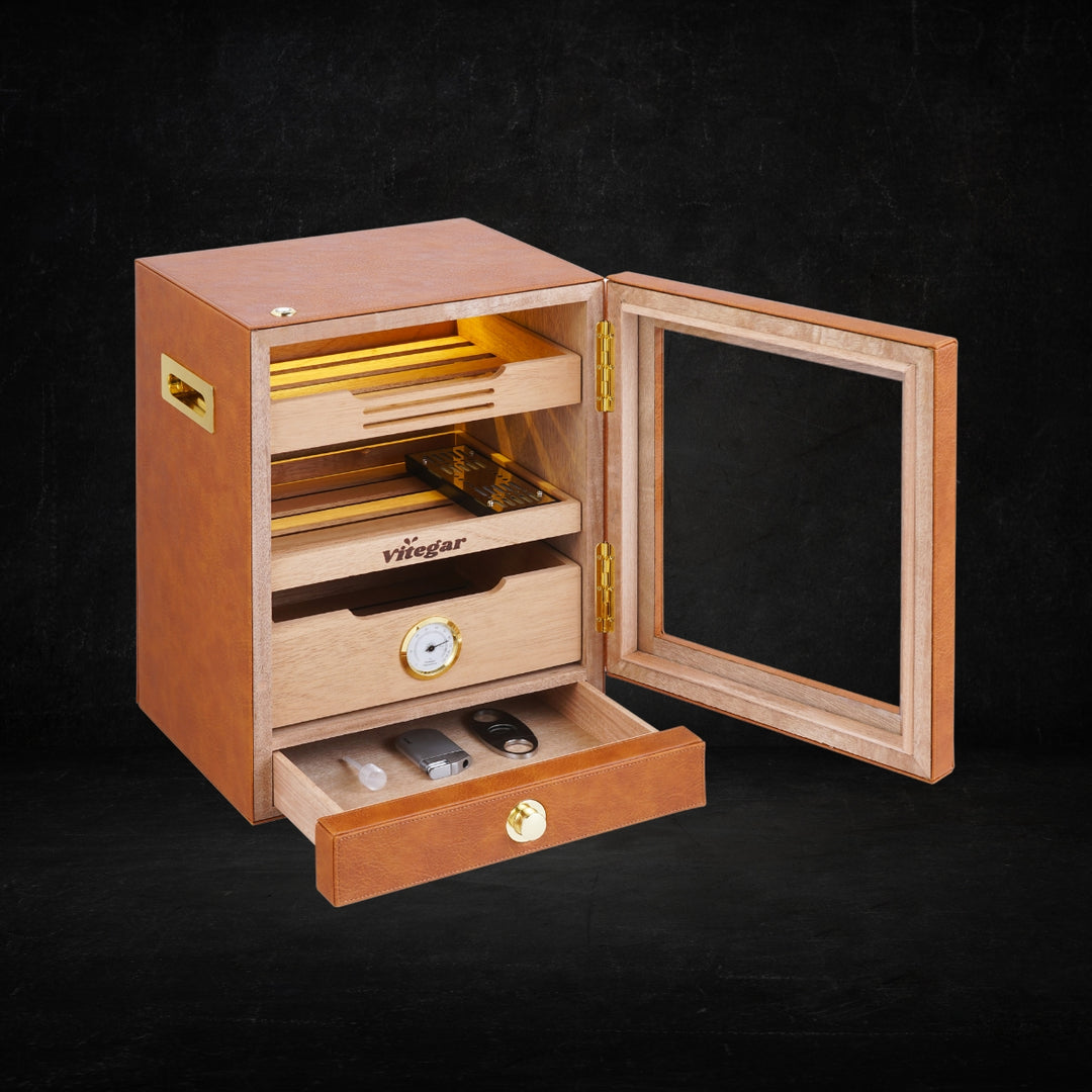 Small Humidor Cabinet for 150 Cigars – JC-20WL