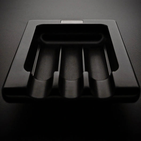 Custom Accessories 93365D Black Smokeless Ashtray, 0.3