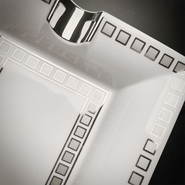 Prometheus Bone China Quadri Cigar Ashtray