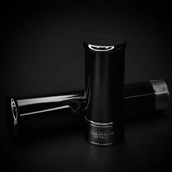 Prometheus Black - Lacquer - With - Gun - Metal - Cigar -Tube