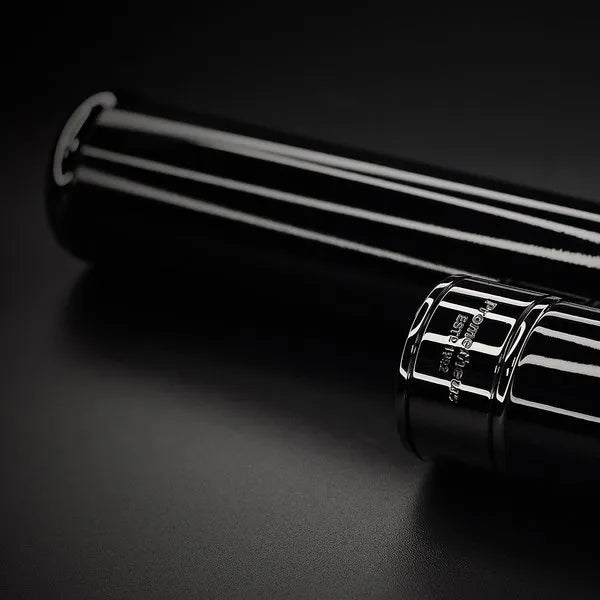 Prometheus Black - Lacquer - With - Gun - Metal - Cigar -Tube