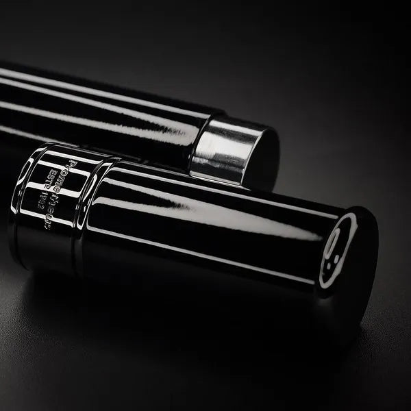 Prometheus Black Lacquer with Chrome Metal Cigar Tube - Best Cigar