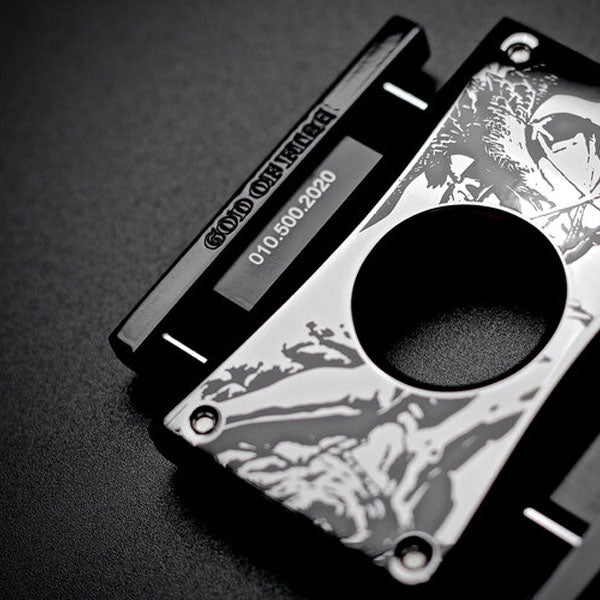 Prometheus - Shiny - Gun - Metal - Cigar - Cutter - HP6
